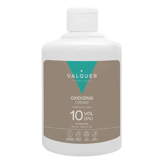 Valquer Hydrogen Peroxide 10 Vol (3 %) - Professional Hair Oxidant , 500 ml