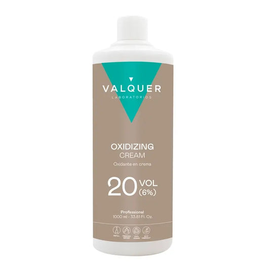 Valquer Agua Oxigenada 20 Vol (6 %) - Professional Hair Oxidant, 1 L