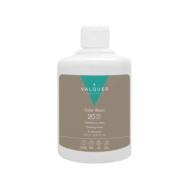 Valquer Agua Oxigenada 20 Vol (6 %) - Professional Hair Oxidant , 500 ml