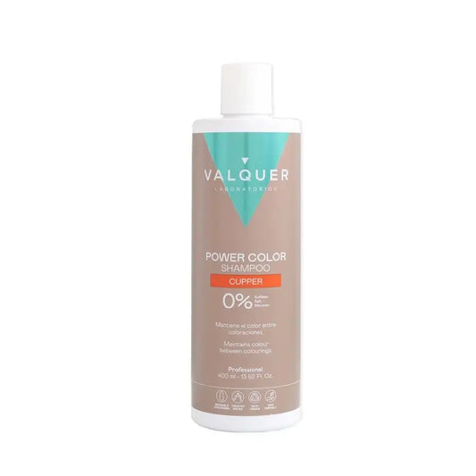 Valquer Copper Colour Shampoo - Power Color , 400 ml