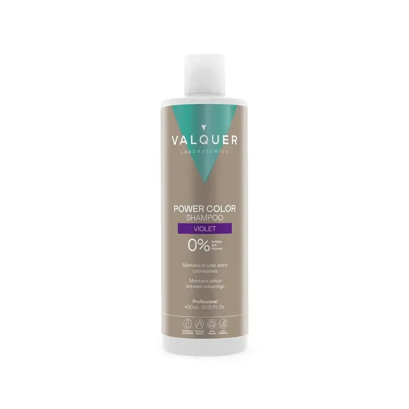 Valquer Violet Colour Shampoo - Power Color , 400 ml