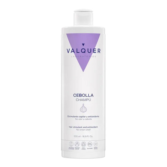 Valquer Onion Shampoo - Revitalising, Antioxidant and Purifying , 500 ml