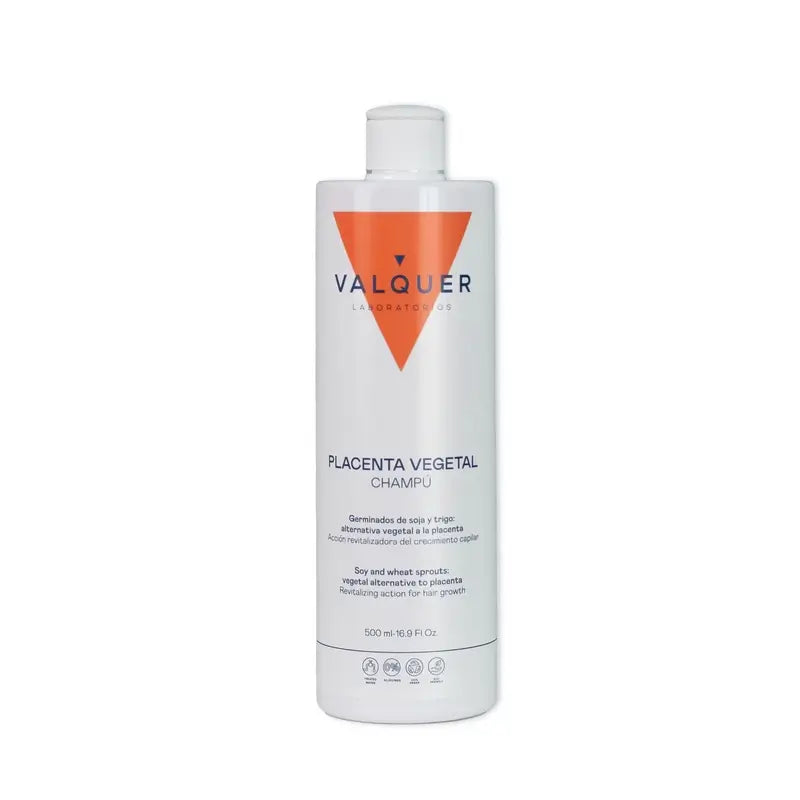 Valquer Vegetable Placenta Shampoo. Combats: Hair loss, dandruff, grease, 500 ml