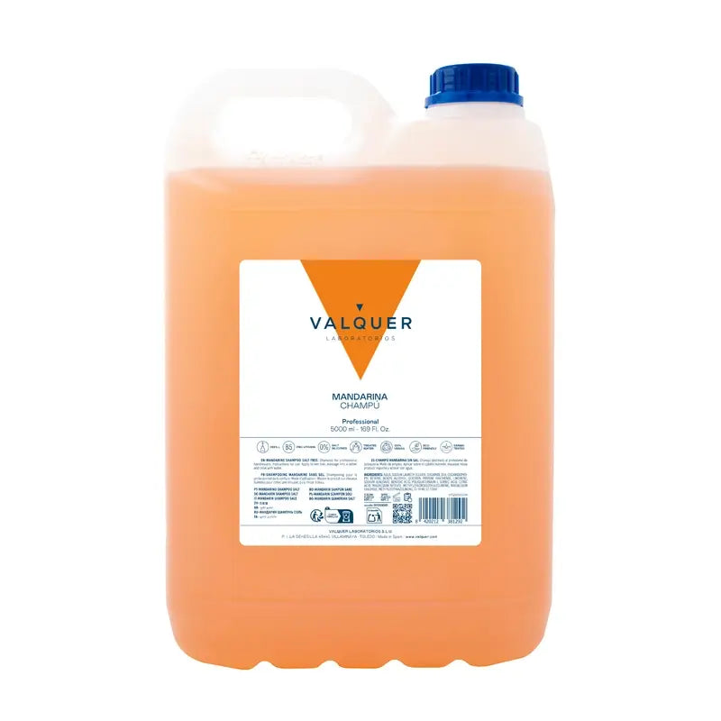 Valquer Mandarin Salt Free Shampoo , 5 L
