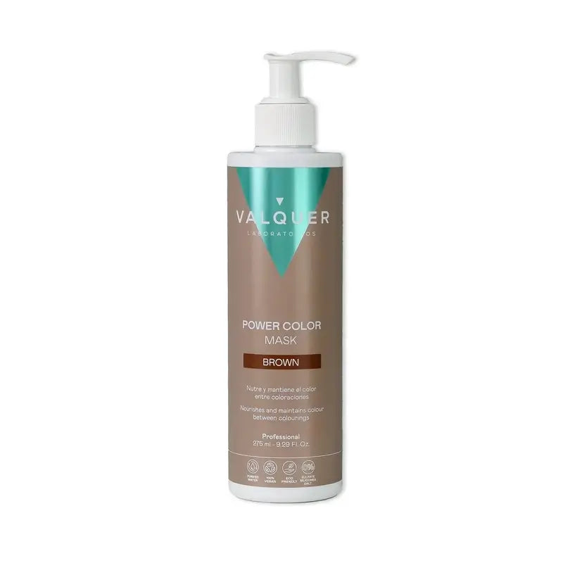 Valquer Chestnut Colour Mask - Power Color , 275 ml