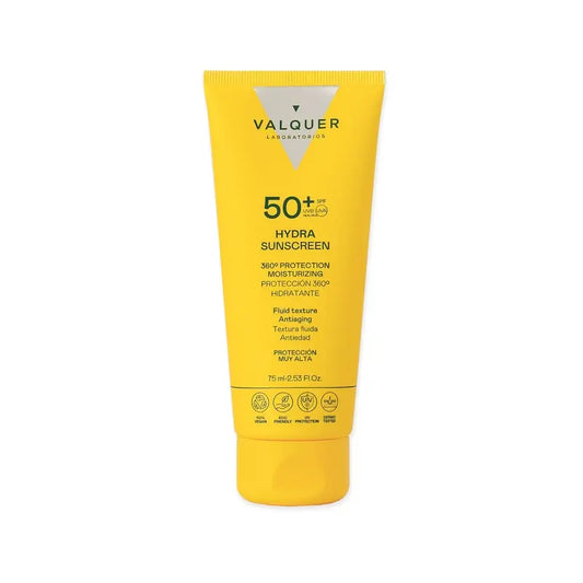 Valquer Sunscreen Face Protector 50+ Hydra Sunscreen 75 Ml, 75 ml
