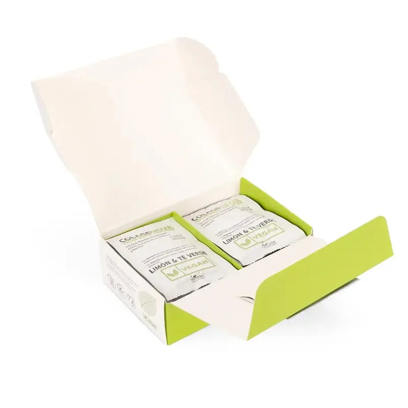 Colagenova Vegan Boost Green Tea + Lemon, 21 Envelopes