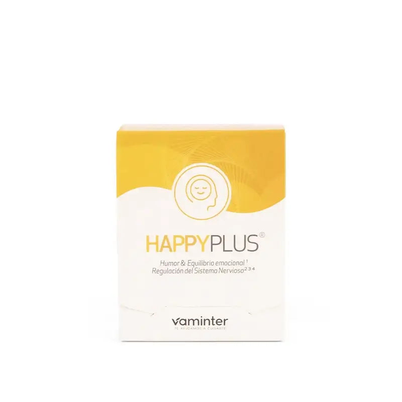 Vaminter Happy Plus Saffron + Scutellaria + Mg Emotional Balance, 60 Capsules