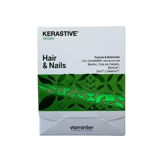Kerastive Vegan Hair & Nails, 60 Capsules