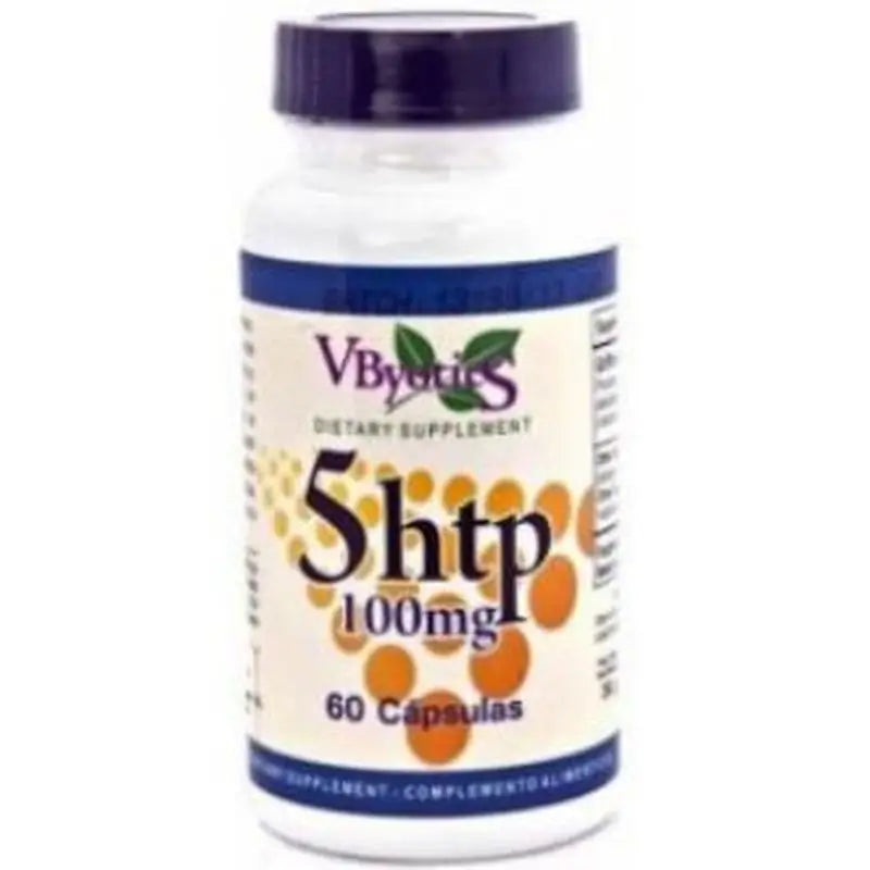 Vbyotics 5-Htp 100Mg. 60 Capsules