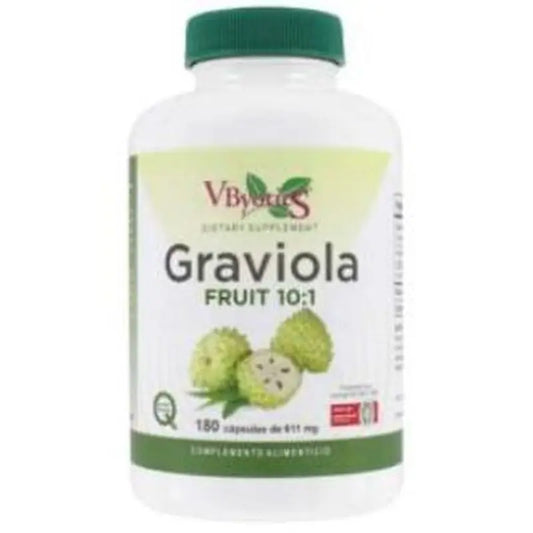 Vbyotics Graviola Fruit 10:1 180 Capsules