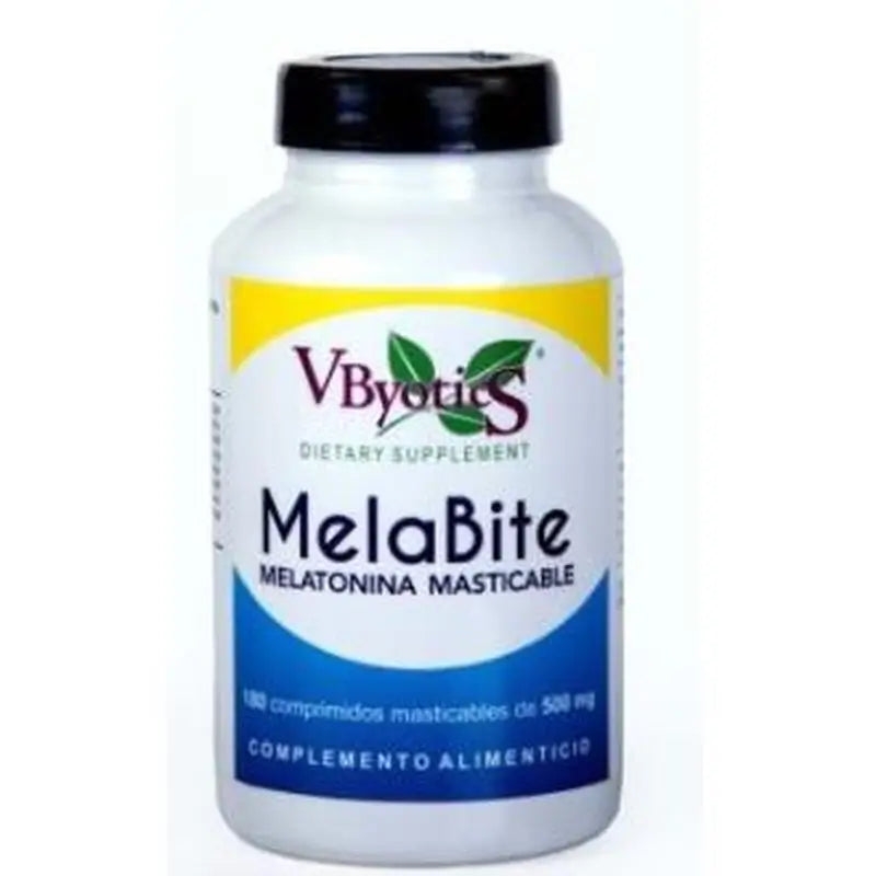 Vbyotics Melabite (Melatonin) 1Mg. 180 Tablets Mast.