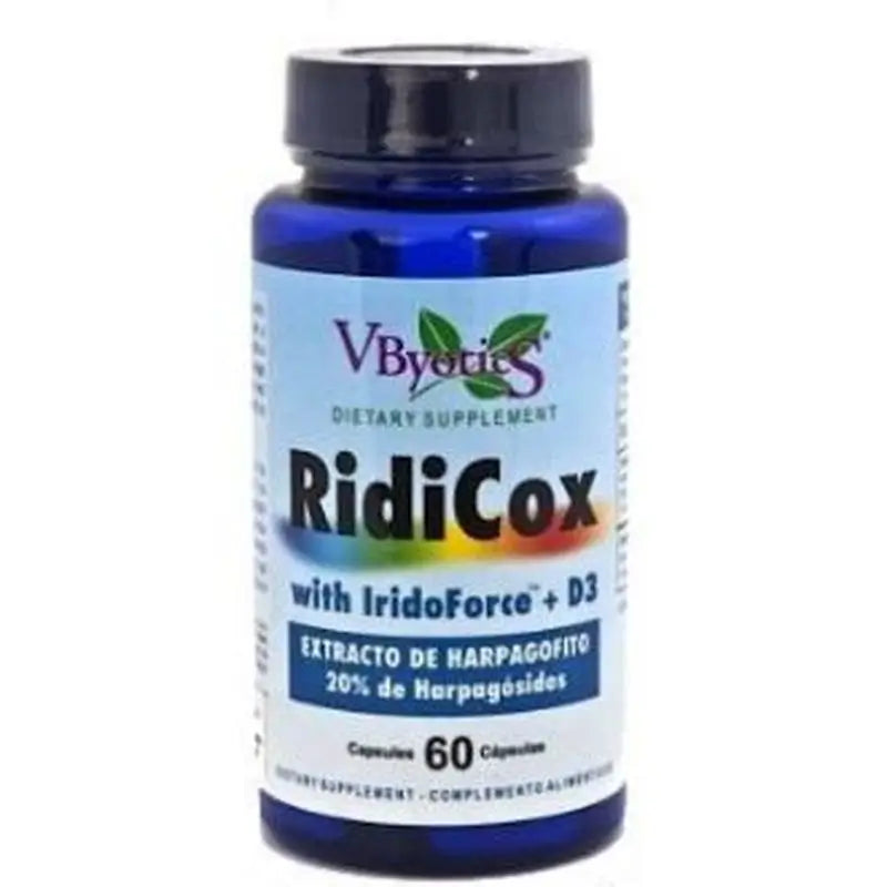 Vbyotics Ridicox With Iridoforce 60 Capsules