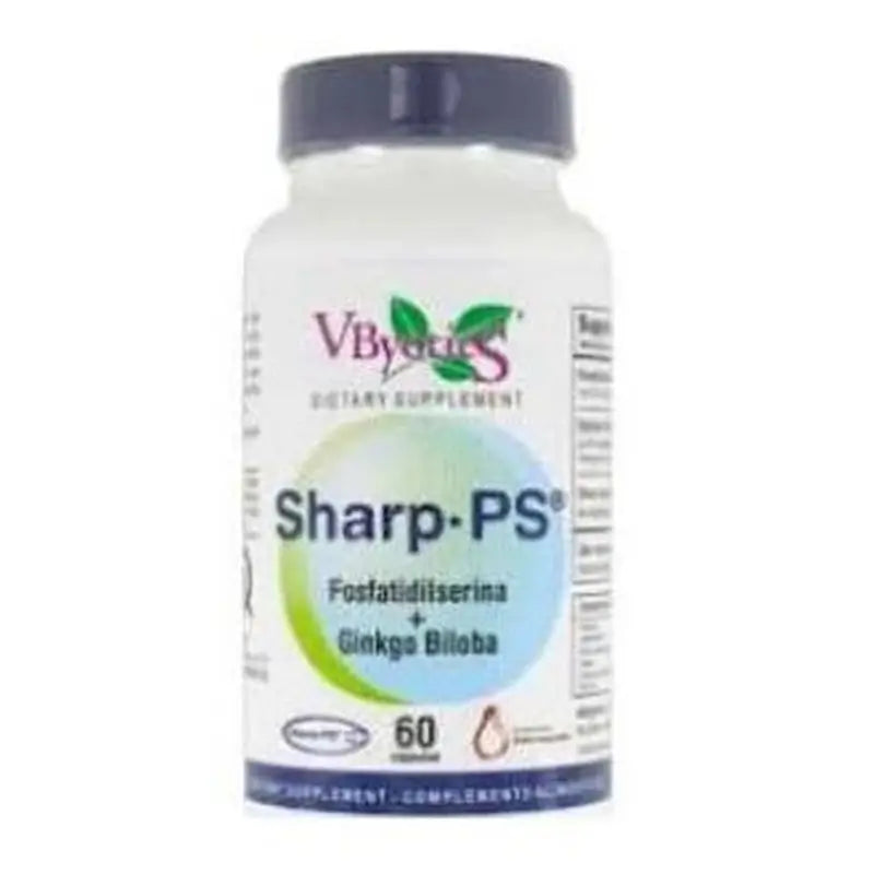 Vbyotics Sharp Ps - Ginkgo (Phosphatidylserine) 60 Capsules