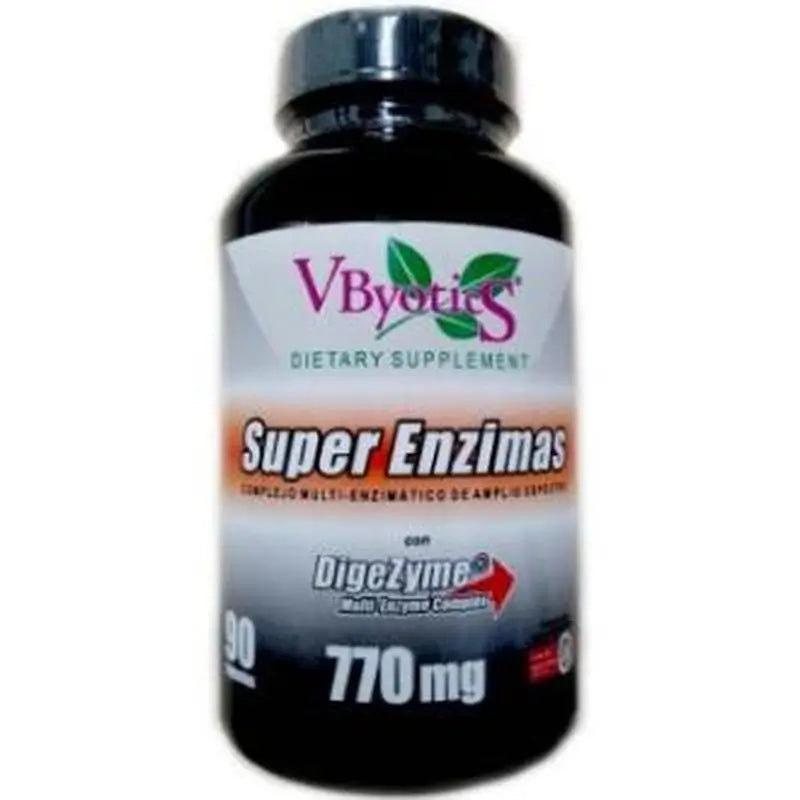 Vbyotics Superenzymes With Digeszyme 90 Capsules