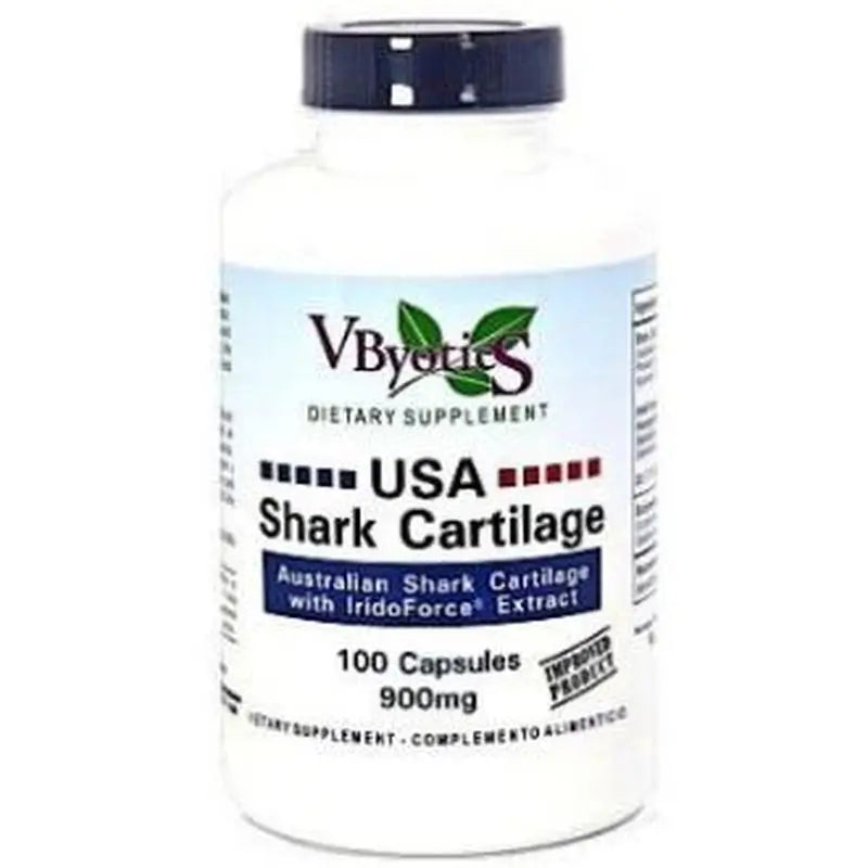 Vbyotics Usa Shark Cartilage With Iridoforce 100 Capsules