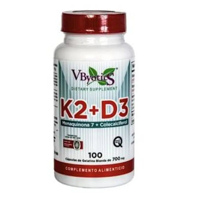 Vbyotics Vitamin K2+D3 100Pearls