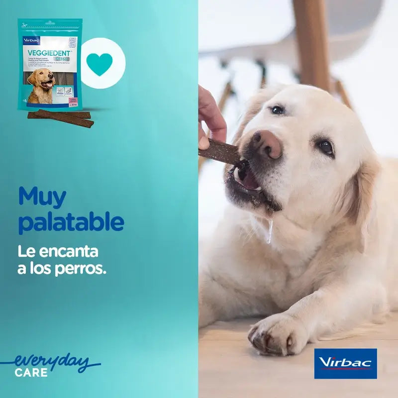 Virbac Veggiedent Fr3sh S, Dental Snacks For Small Breed Dogs