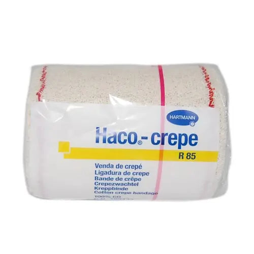 Elastic Crepe Bandage Haco-Crepe R-85 10 M x 10