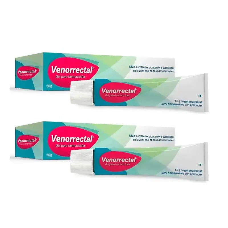Venorrectal Gel, Pack 2 x 50 g