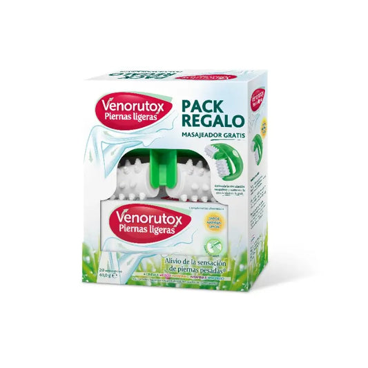 Venorutox Light Legs, 20 sachets + massager
