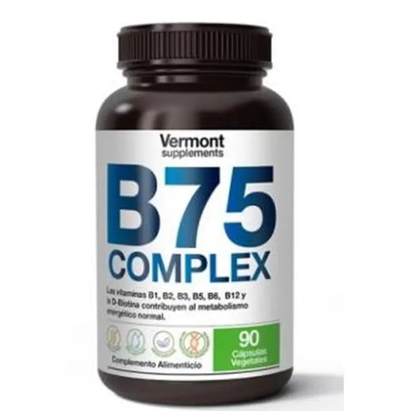 Vermont Supplements B75 Complex 90V Capsules