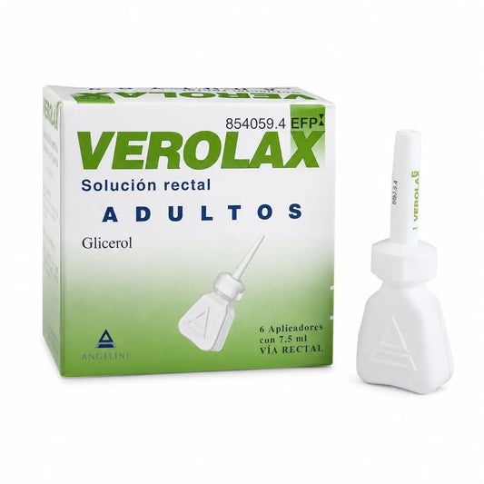 Verolax Adult Rectal Solution, 6 Applicators