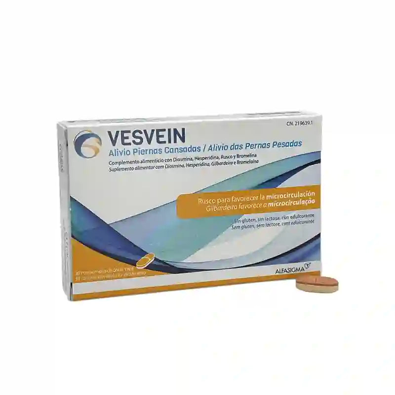Vesvein Tired Leg Relief, 30 tablets