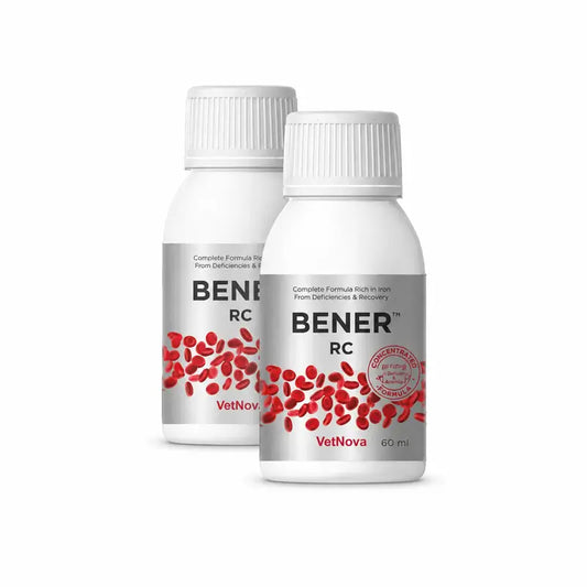Vetnova Bener Rc Pack 2 x 60 ml, for dogs and cats.