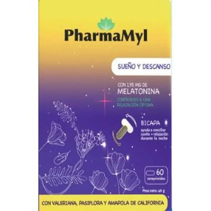 Viamoalta Pharmamyl Melatonin 60Comp.