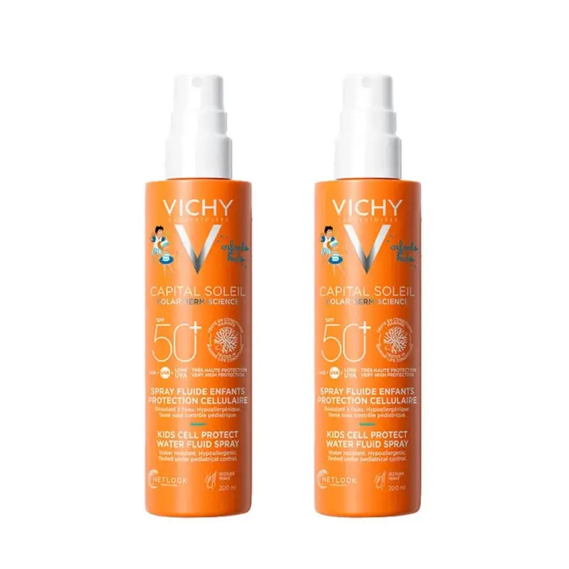 Vichy Capital Soleil Children's Spray Spf 50, 2X200 Ml