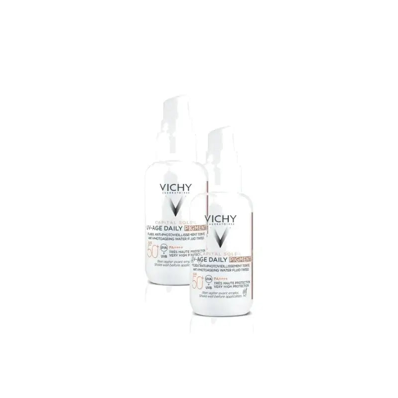 Vichy Capital Soleil UV-Age Daily Colour Medium SPF50+ 40 ml, pack of 2