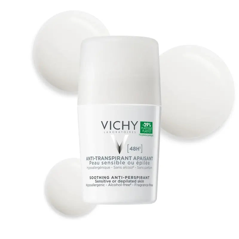 Vichy Anti-Transpirant Deodorant 48H Roll-On Sensitive Skin 50 ml