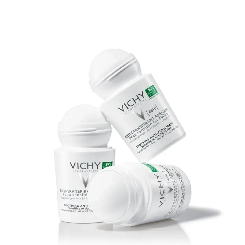 Vichy Anti-Transpirant Deodorant 48H Roll-On Sensitive Skin 50 ml