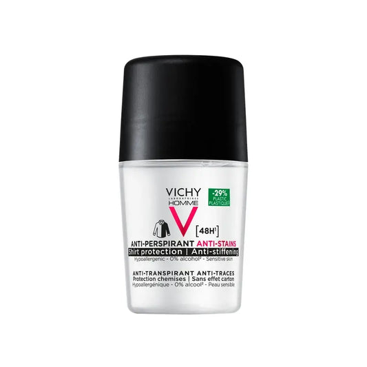 Vichy Homme 48H Anti-Transpirant and Anti-Spot Deodorant Roll-On 50 ml