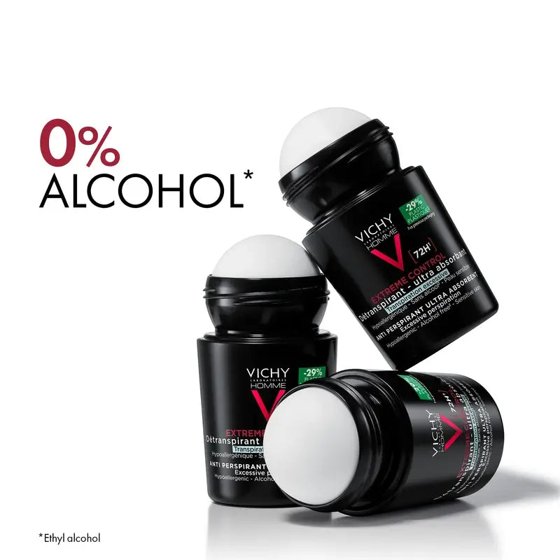 Vichy Homme Anti-Transpirant Deodorant Extreme Control 72H Roll-On 50 ml