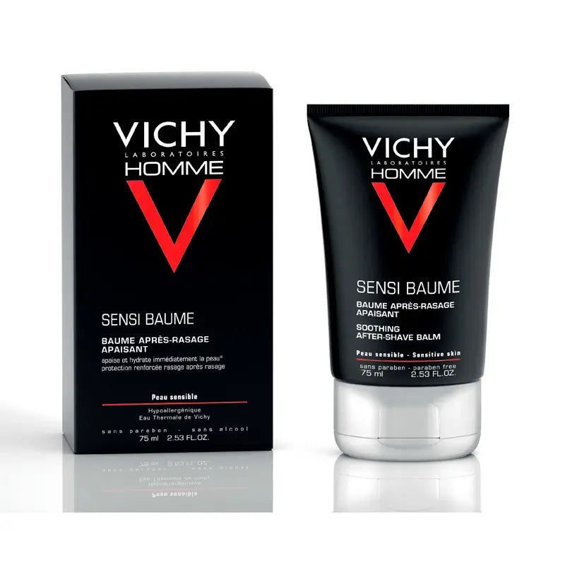 Vichy Homme Sensi-Baume Soothing After Shave Balm 75 ml
