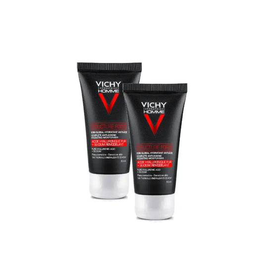 Vichy Homme Structure Force Men’s Face Cream 50 ml, pack of 2