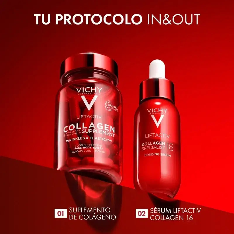 Vichy Liftactiv Anti-Aging Collagen With Vitamins And Minerals, 3X60 Capsules