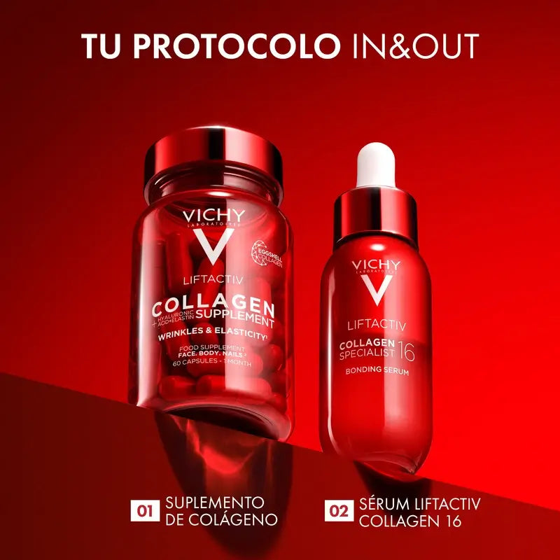 Vichy Liftactiv Anti-Aging Collagen with Vitamins and Minerals, 60 Capsules