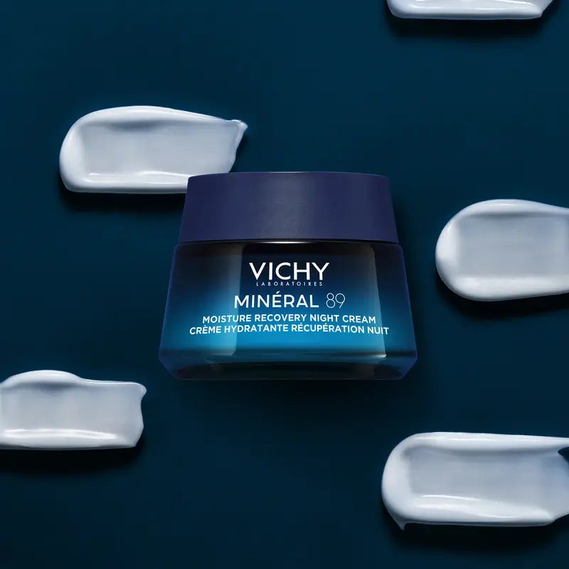 Vichy Mineral 89 Moisturising Recovery Night Cream with Melatonin, 50 ml