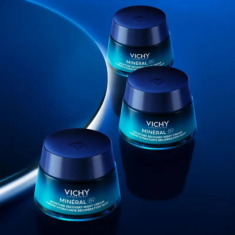 Vichy Mineral 89 Moisturising Recovery Night Cream with Melatonin, 50 ml