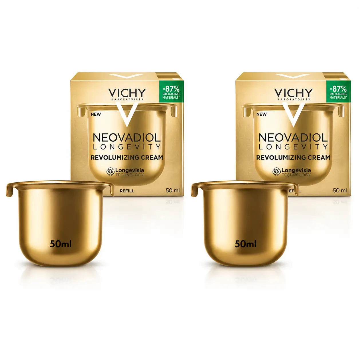 Vichy Pack Vichy Neovadiol Longevity Volumising Replenishing Cream , 50 Ml, x2