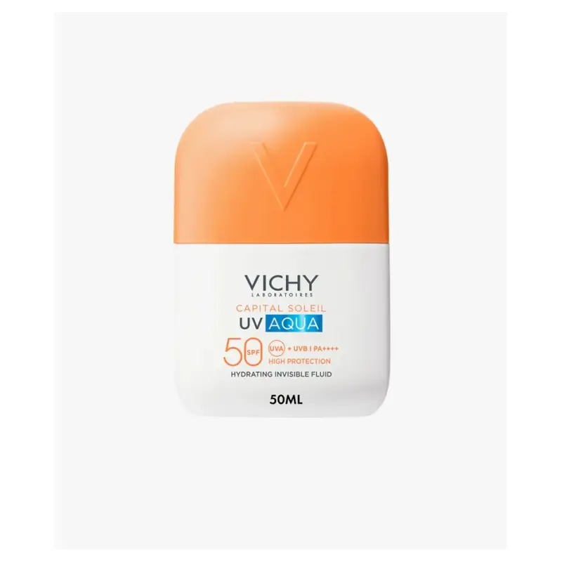 Vichy Solar Uv Aqua Invisible Moisturising Fluid Spf50 , 50 ml