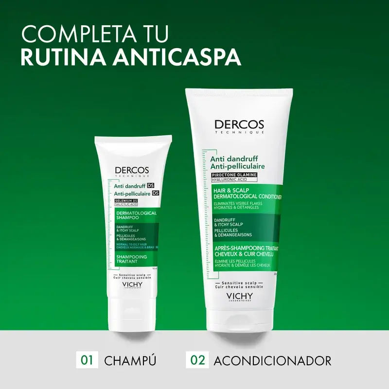 Vichy Vichy Dercos Technique Anti-Dandruff & Anti-Reproval Shampoo, 95 ml