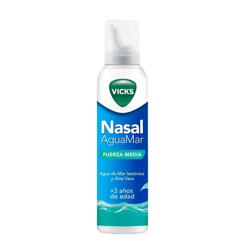 Vicks Nasal Nasal Squirt Medium Strength , 120 ml