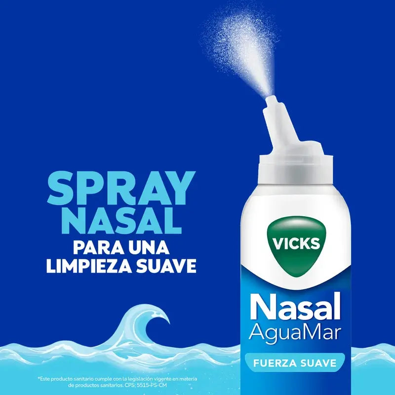 Vicks Nasal Nasal Squirt Mild Strength , 120 ml