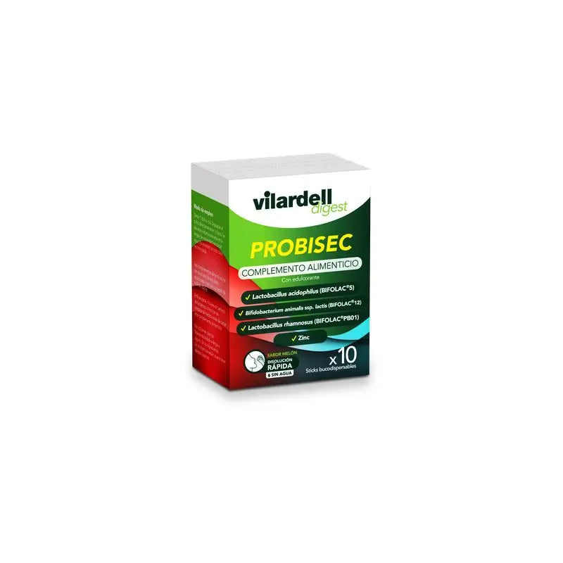 Vilardell Digest Probisec 10 Bucodispersible Sticks