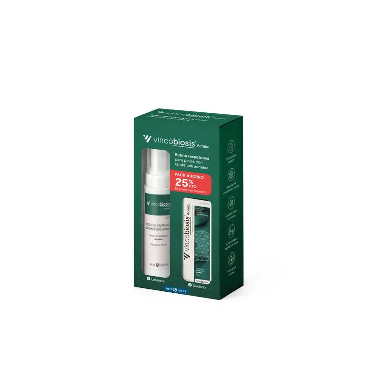 Vincobiosis Cremigel+ Mousse 25%, 150 + 50 ml