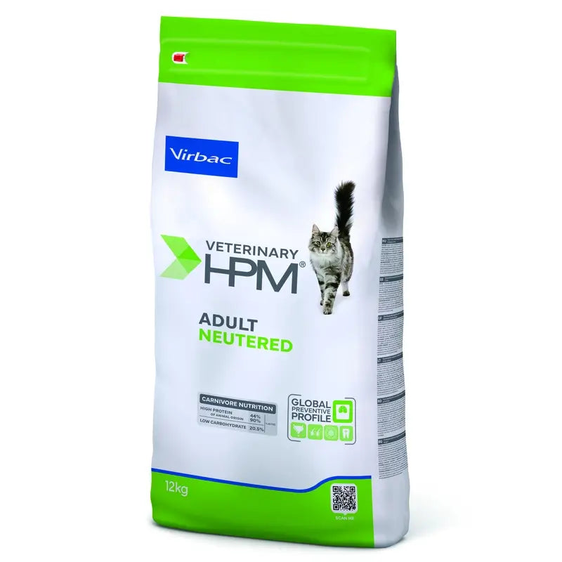 Virbac Hpm Feline Adult Neutered 12Kg, cat food